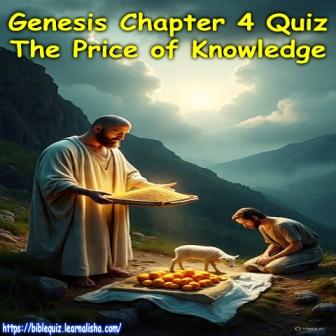 Genesis 4 Quiz The First Crime